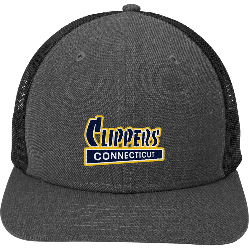 CT Clippers New Era Snapback Low Profile Trucker Cap