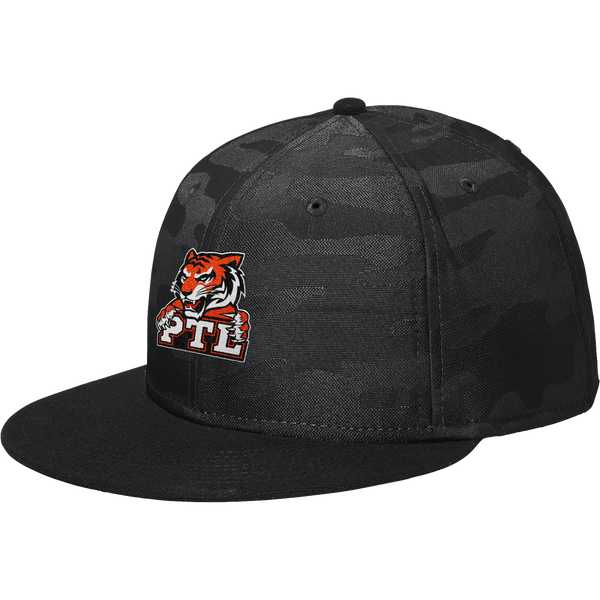 Princeton Tiger Lilies New Era Camo Flat Bill Snapback Cap