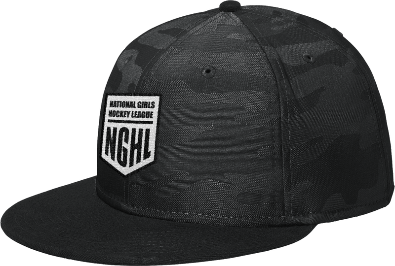 NGHL New Era Camo Flat Bill Snapback Cap