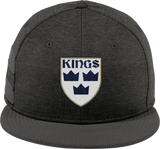 North Jersey Kings New Era Shadow Heather Striped Flat Bill Snapback Cap