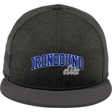 Ironbound New Era Shadow Heather Striped Flat Bill Snapback Cap