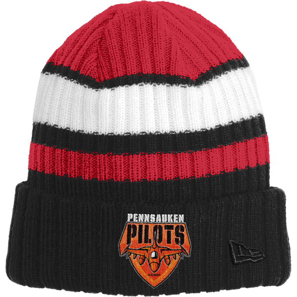 Pennsauken Pilots New Era Ribbed Tailgate Beanie