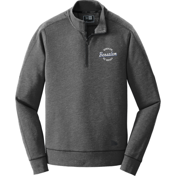 Bensalem New Era Tri-Blend Fleece 1/4-Zip Pullover