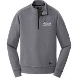 Secaucus Patriots New Era Tri-Blend Fleece 1/4-Zip Pullover