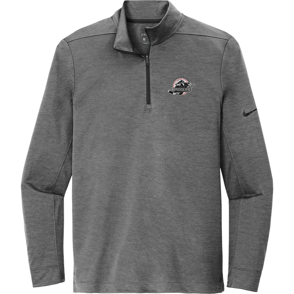 Allegheny Badgers Nike Dry 1/2-Zip Cover-Up