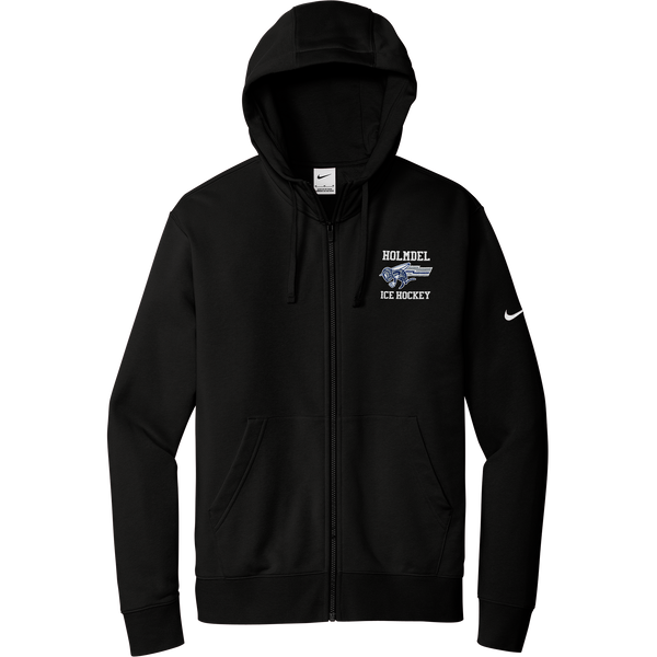 Holmdel Hockey Nike Club Fleece Sleeve Swoosh Full-Zip Hoodie