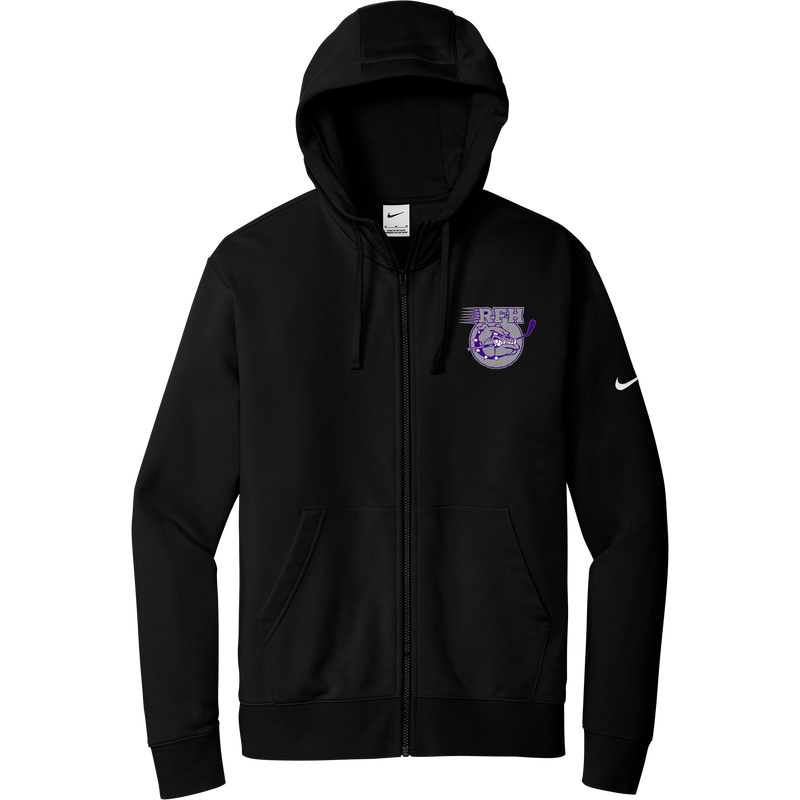 Rumson-Fair Haven Nike Club Fleece Sleeve Swoosh Full-Zip Hoodie