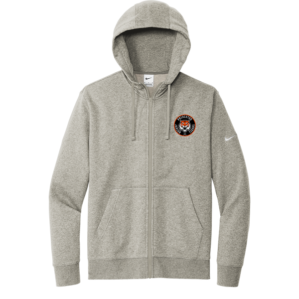 Princeton Jr. Tigers Nike Club Fleece Sleeve Swoosh Full-Zip Hoodie