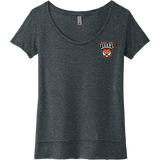 Princeton Jr. Tigers Womens Festival Scoop Neck Tee