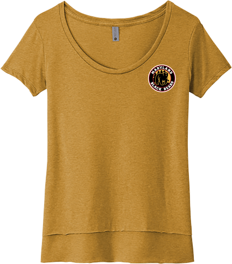 Maryland Black Bears Womens Festival Scoop Neck Tee