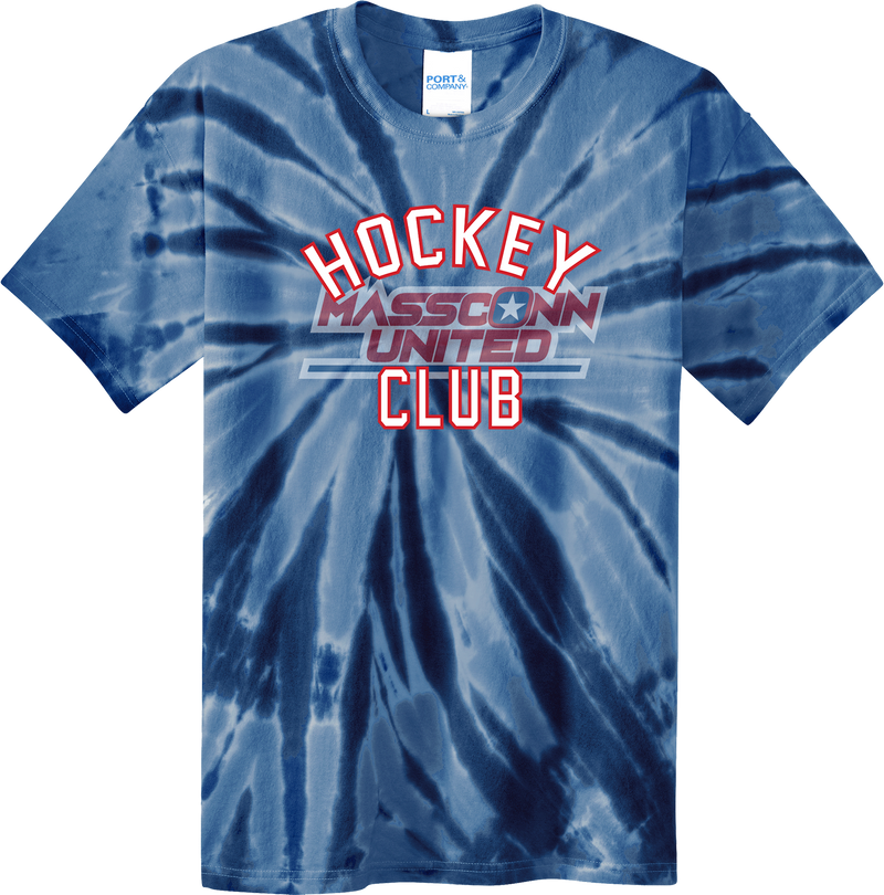 Mass Conn United Youth Tie-Dye Tee