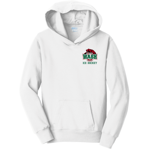 Wash U Youth Fan Favorite Fleece Pullover Hooded Sweatshirt