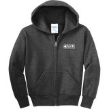 Coles Elementary Youth "Checkered Tiger" Full-Zip Hooded Sweatshirt