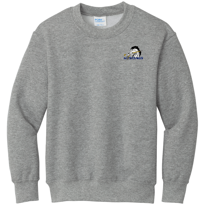 Mid-State Mustangs Youth Core Fleece Crewneck Sweatshirt