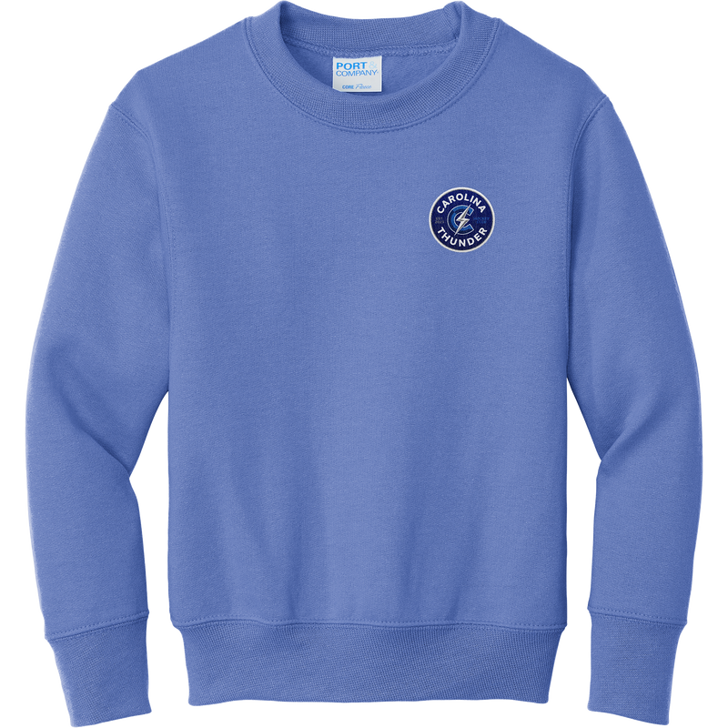 Carolina Thunder Youth Core Fleece Crewneck Sweatshirt