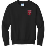 NJ Raiders Youth Core Fleece Crewneck Sweatshirt