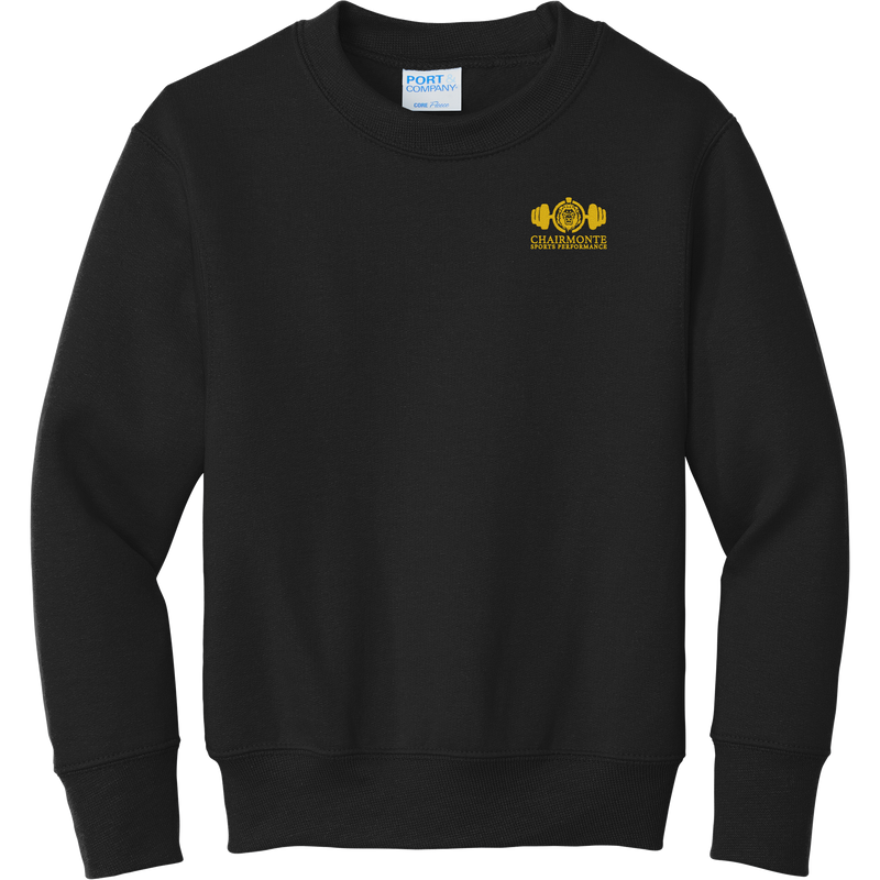 Chairmonte Youth Core Fleece Crewneck Sweatshirt