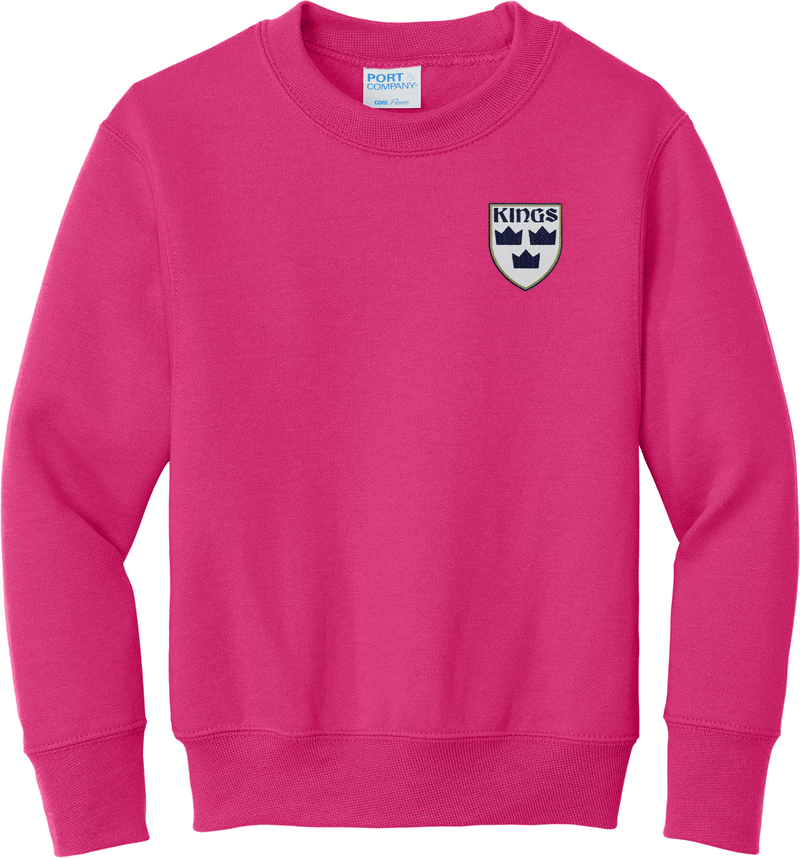 North Jersey Kings Youth Core Fleece Crewneck Sweatshirt