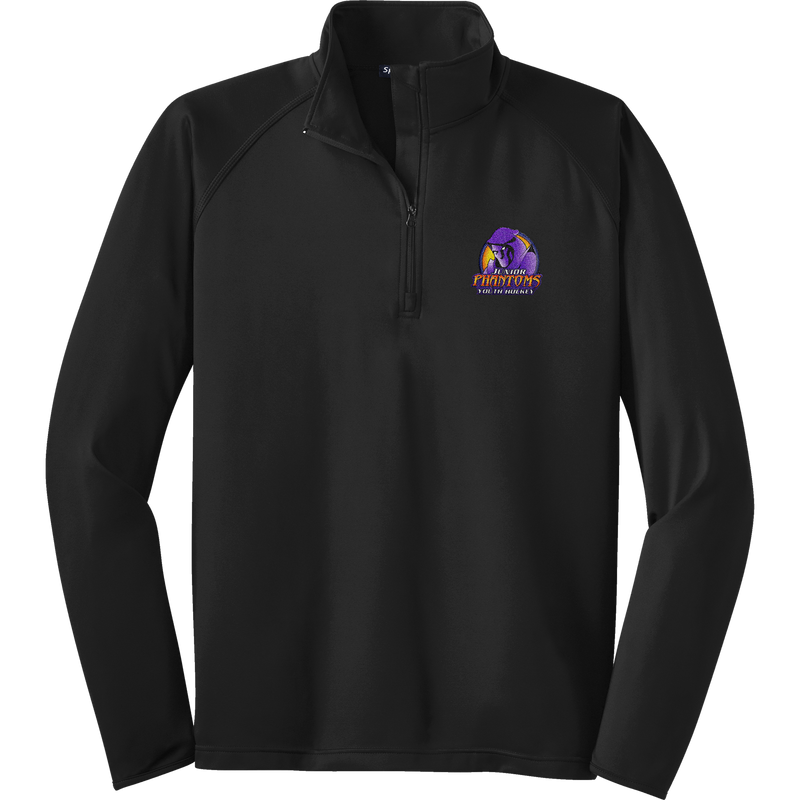 Jr. Phantoms Sport-Wick Stretch 1/4-Zip Pullover