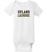 Upland Lacrosse Infant Short Sleeve Baby Rib Bodysuit