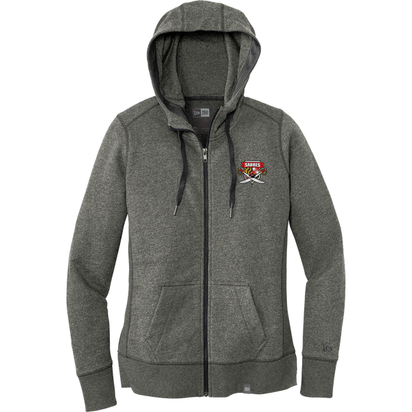 SOMD Sabres New Era Ladies French Terry Full-Zip Hoodie