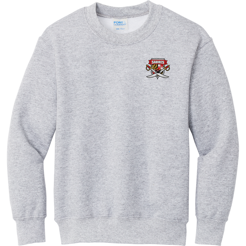 SOMD Sabres Youth Core Fleece Crewneck Sweatshirt