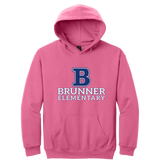 Brunner Elementary Youth Softstyle Midweight Fleece Hoodie