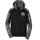 HVM Bulldogs Sport-Wick Mineral Freeze Fleece Colorblock Hooded Pullover