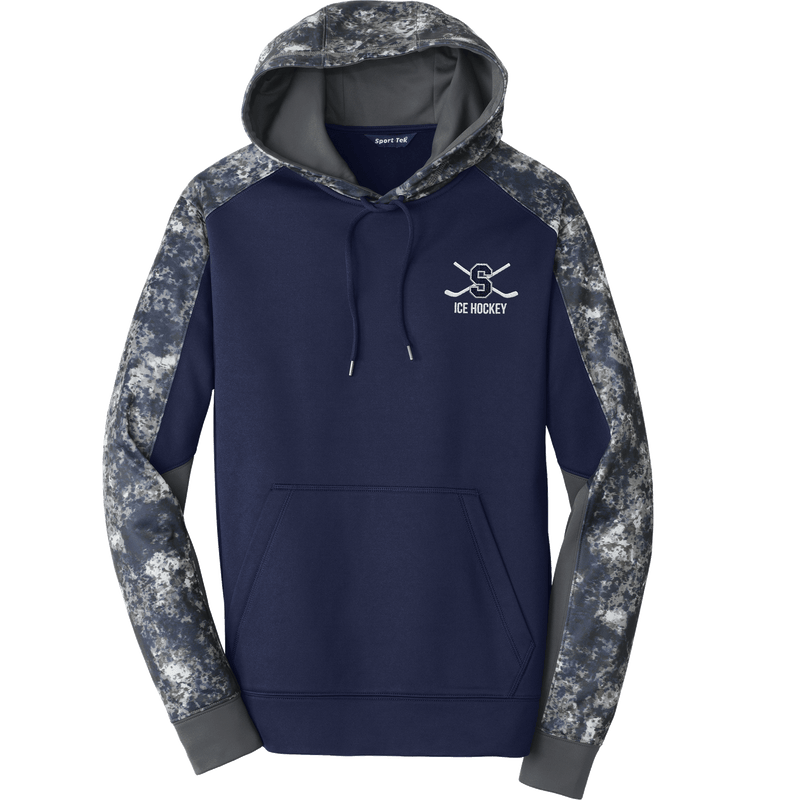 Midd South Hockey Sport-Wick Mineral Freeze Fleece Colorblock Hooded Pullover