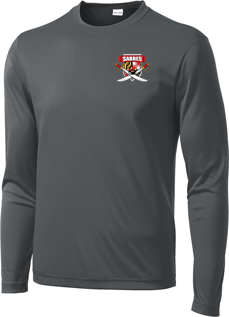 SOMD Sabres Long Sleeve PosiCharge Competitor Tee