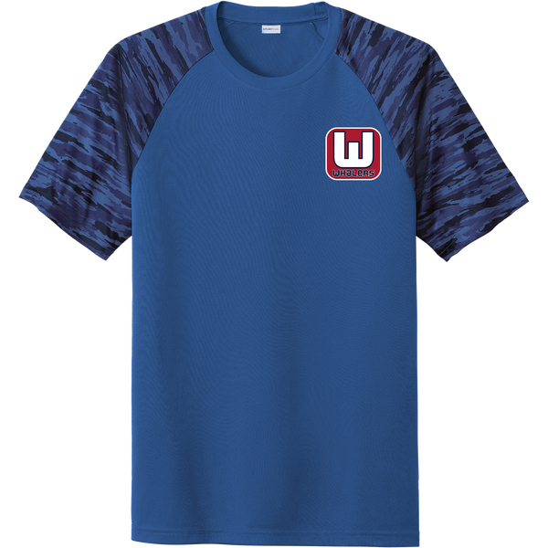 CT Whalers Tier 1 Drift Camo Colorblock Tee