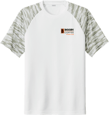 Biggby Coffee Hockey Club Drift Camo Colorblock Tee