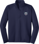 CT Bobcats Sport-Wick Stretch 1/4-Zip Pullover