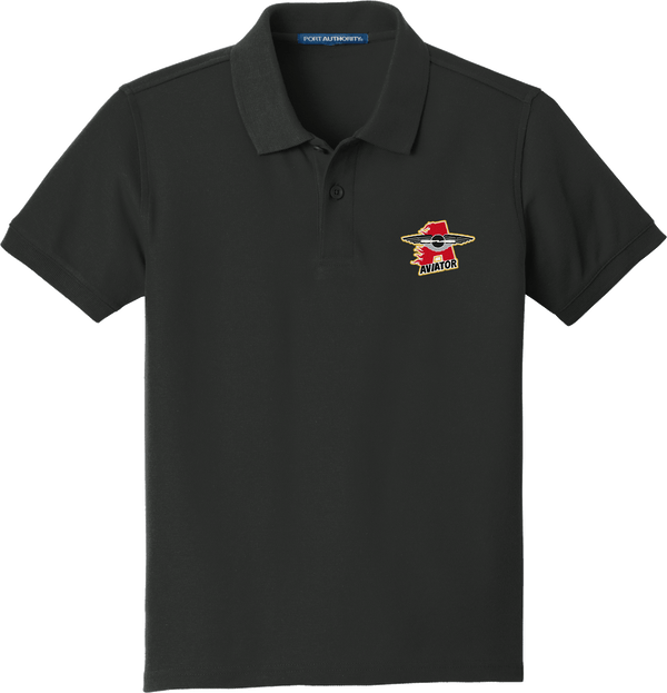 NY Aviators Youth Core Classic Pique Polo