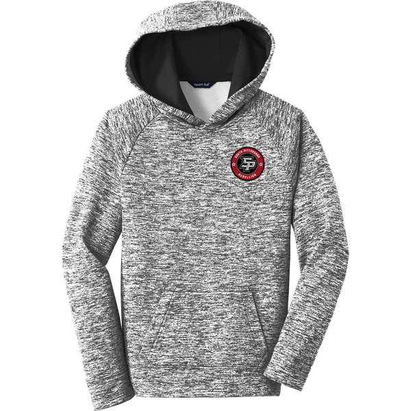 South Pittsburgh Rebellion Youth PosiCharge Electric Heather Fleece Hooded Pullover