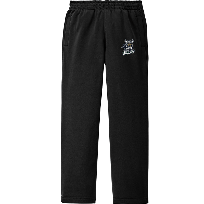 Hard Edge Hockey Youth Sport-Wick Fleece Pant