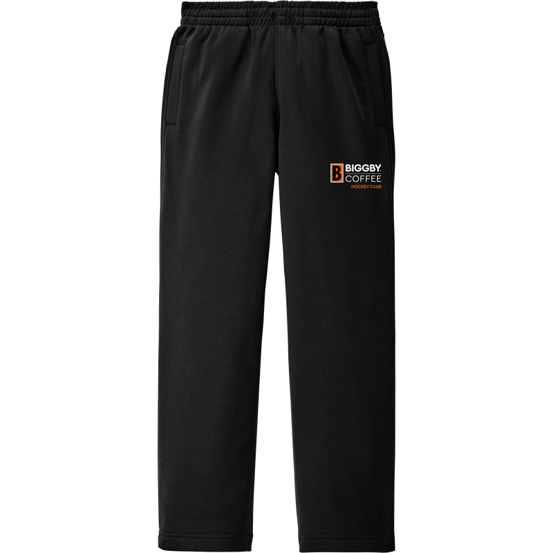 Biggby Coffee Hockey Club Youth Sport-Wick Fleece Pant