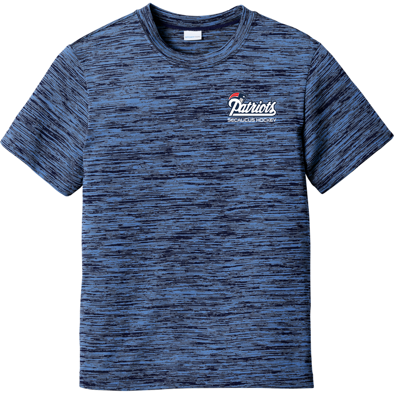 Secaucus Patriots Youth PosiCharge Electric Heather Tee