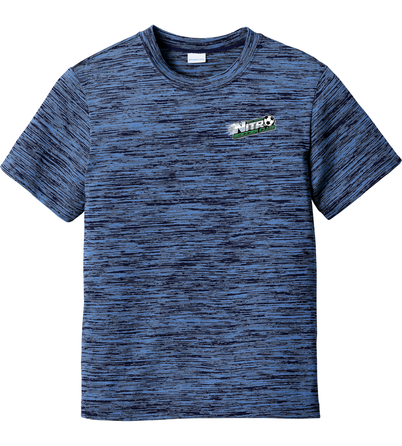 Nitro Soccer Youth PosiCharge Electric Heather Tee