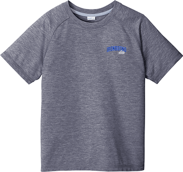 Ironbound Youth PosiCharge  Tri-Blend Wicking Raglan Tee