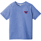 Mid-Fairfield Youth PosiCharge  Tri-Blend Wicking Raglan Tee