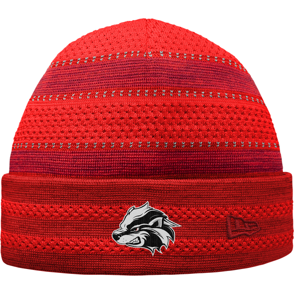 Allegheny Badgers New Era On-Field Knit Beanie