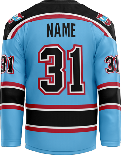 Jersey Shore Whalers Youth Player Sublimated Jersey